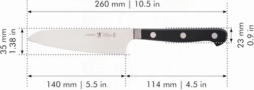Vista 6 de HENCKELS Classic Razor-Sharp Christopher Kimball Edition - Juego de iniciación de 3 piezas, diseño alemán informado por más de 100 años de maestría
