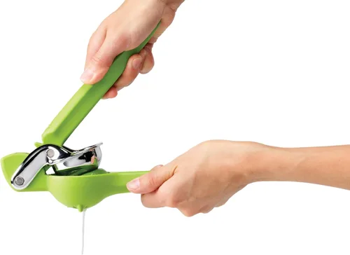 Vista 7 de Chef'n FreshForce Exprimidores de cítricos y lima, 10.25 pulgadas de largo, amarillo y verde