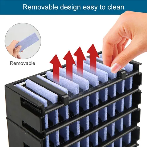 Vista 4 de Filtro de repuesto para enfriador de espacio personal Ultra Air Cooler y para enfriador NexFan (no para enfriador Pure Chill)