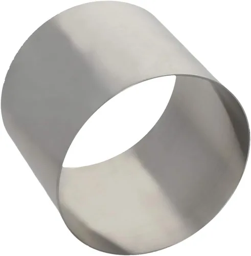 Vista 8 de Utoolmart Molde de pastel de molde de pastel, molde redondo para hornear, 1.969 in de diámetro mini de acero inoxidable sin costura revestimiento