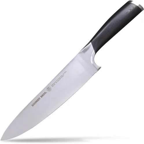 Vista 10 de Schmidt Brothers Heritage - Juego de 4 cuchillos de carne jumbo de acero inoxidable alemán de alto carbono