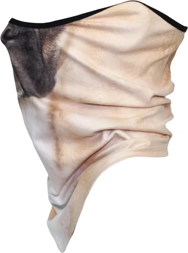 Vista 5 de AXBXCX Bufanda de cuello con diseño de animales 3D, a prueba de viento, para esquí, disfraz de Halloween