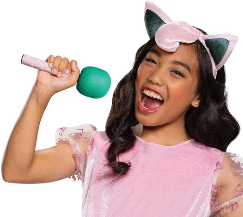 Vista 3 de Disguise Disfraz de Pokémon Jigglypuff para niñas, traje de personaje infantil