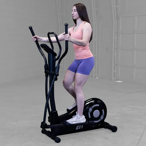 Vista 2 de Best Fitness bicicleta elíptica entrenadora, negro, Unitalla
