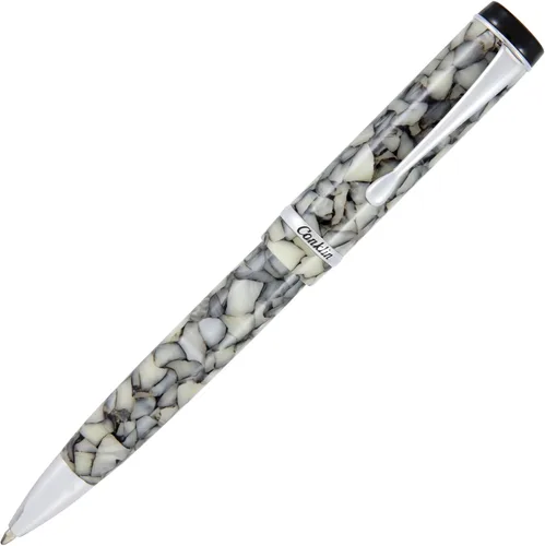 Vista 4 de Conklin Duragraph - Bolígrafo de hielo agrietado, con punta media (CK71315)