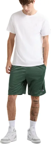 Vista 4 de Champion Pantalones Cortos para Hombre, Pantalones Cortos de Malla para Gimnasio, Pantalones Cortos Atléticos Ligeros (Regular o Grande y Alto)