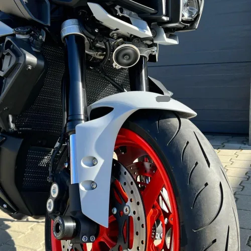Vista 3 de Radiator Grille Guard Motorcycle Parts Radiator Grille Guard Oil Cooler Cooling Cover Protector For Ya&maha MT-10 MT10SP MT 10 FZ10 FZ 10 FZ-10