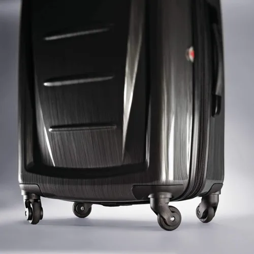 Vista 149 de Samsonite Winfield 2 Equipaje rígido con ruedas giratorias, Azul profundo, Juego de 3 piezas (20/24/28)