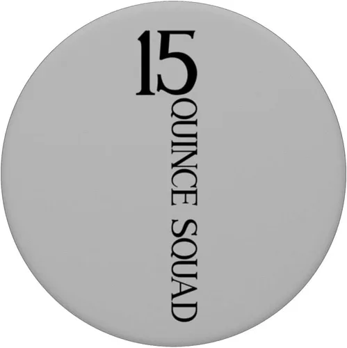 Vista 3 de Quince Squad Quinceañera 15th Birthday Quinceañera PopSockets intercambiables PopGrip para niñas
