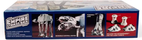 Vista 6 de MPC Star Wars: El Imperio contraataca AT-AT 1:1000 Kit de modelo a escala 1:1000
