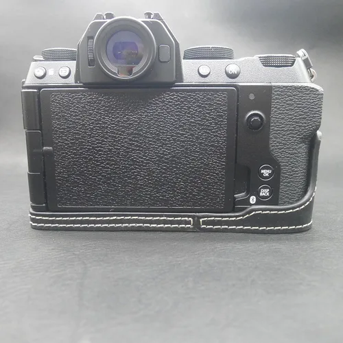 Vista 8 de MUZIRI KINOKOO Funda para cámara Fujifilm Fuji XS20/X-S20, estilo retro de piel sintética Fuji XS20 Funda protectora con agarre de mano y diseño