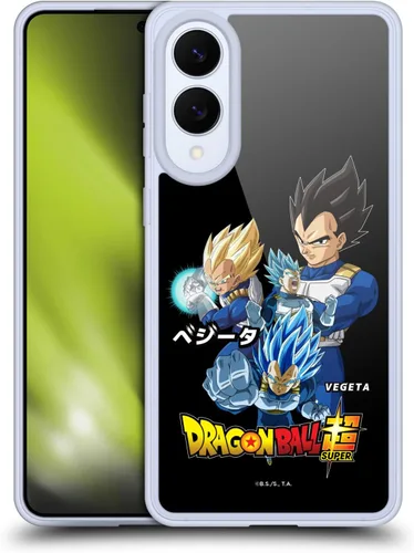 Vista 252 de Head Case Designs Funda de gel con licencia oficial de Dragon Ball Super Group Future Trunks Arc Characters [protección de grado militar] compatible