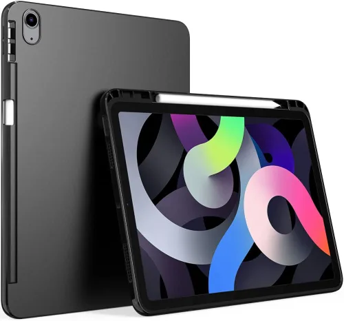 Vista 17 de Puxicu Funda para iPad mini 1 2 3, diseño delgado mate TPU goma suave TPU cubierta protectora para 7.9 "iPad mini funda 1ª 2ª 3ª generación, negro