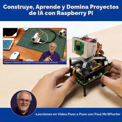 Vista 2 de SunFounder Kit de laboratorio AI Fusion para Raspberry Pi 5/4/3B+/Zero 2w, LLMs ChatGPT/Gemini/Grok, YOLO & OpenCV y MediaPipe, Python, cursos