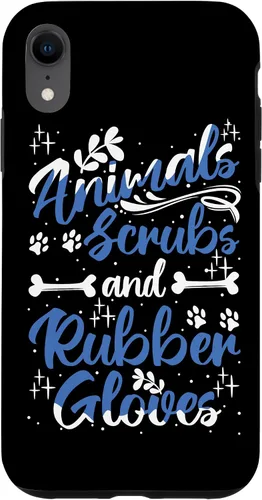 Vista 9 de Funda para iPhone 12 mini animales exfoliantes guantes de goma para asistente veterinario