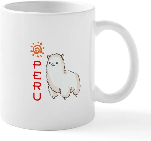 Vista 26 de CafePress 100% Alpaca Mugs Taza de café de cerámica de 11 oz (11.0 fl oz)