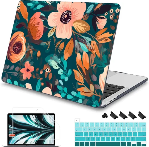 Vista 15 de Mektron Funda para MacBook Pro de 16 Pulgadas A2141 Versión 2019 con Pantalla Liquid Retina/Touch ID, Carcasa Rígida de Plástico con Funda