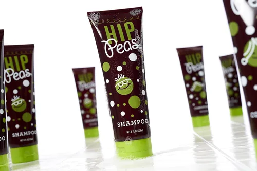 Vista 2 de Hip Peas Champú natural para el cabello, sin sulfato, todo tipo de cabello (8 fl oz / 8.0 fl oz)