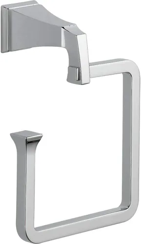 Vista 10 de Delta Dryden 75146-SS - Toallero de mano (1 unidad) de acero inoxidable brillante para toalla de baño para pared de baño, toallero cuadrado