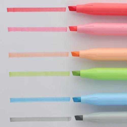 Vista 3 de PILOT Frixion Light - Juego de 6 resaltadores borrables de colores naturales