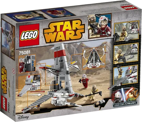 Vista 3 de Juguete de Star Wars T-16 Skyhopper de Lego