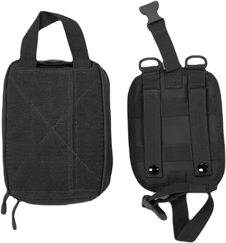 Vista 2 de Molle Tactical Rip Away IFAK bolsa de estilo militar, equipo médico de primeros auxilios, resistente al agua