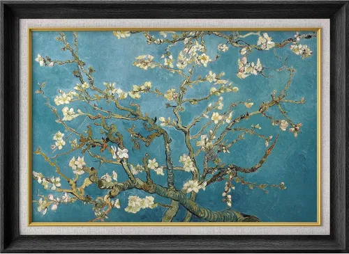 Vista 80 de MUDECOR Claude Monet - Arte artístico enmarcado prémium para pared, camino a través del maíz en Pourville, ilustraciones históricas culturales