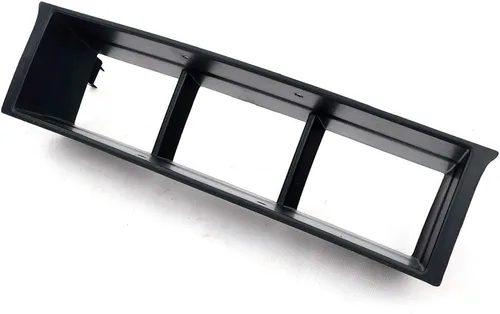 Vista 5 de GRAND ORANGE Panel de rejilla inferior negro compatible con camioneta Ford F150 2009-2014.