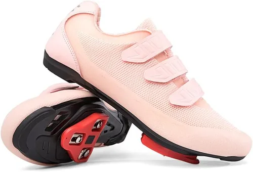 Vista 9 de Mens Womens Indoor Cycling Shoes Compatible with Peloton Bike Shoes Cycling Shoes with Delta Cleats Clip Outdoor Pedal SPD Road Bike Shoes