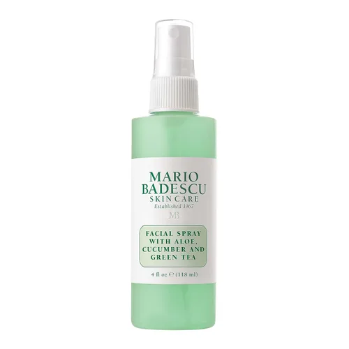 Vista 13 de Mario Badescu Espray facial con aloe, pepino y té verde para todo tipo de piel, espray facial que hidrata y revitaliza 4 fl oz (118 ml)