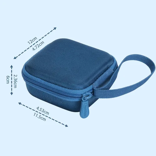 Vista 7 de Aenllosi Estuche rígido compatible con altavoz Bluetooth Tribit StormBox Micro/StormBox Micro 2 (azul)