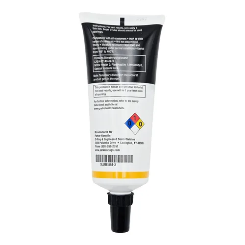 Vista 2 de Parker 884-2 Super O-Lube Lubricante para Juntas Tóricas - Tubo de 2 Oz