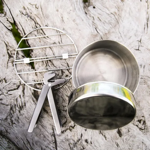 Vista 2 de Juego de cocina pequeño para Trekker Kelly Kettle - Olla de 16 oz (.47 ltr)