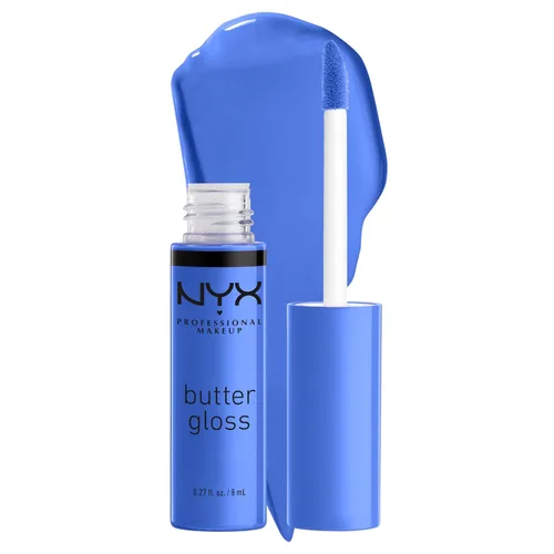 Vista 31 de NYX MAQUILLAJE PROFESIONAL Brillo de mantequilla, brillo de labios no pegajoso, - Eclair (rosa)