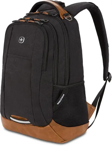 Vista 17 de SwissGear - Mochila para laptop Cecil 5505, Negro