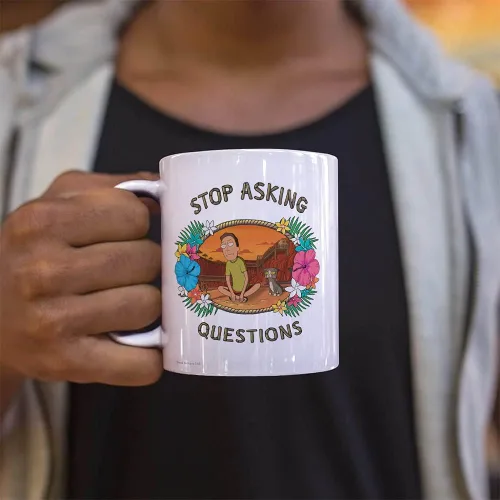 Vista 319 de Trend Setters Friends the Television Show – 25 años – Mercancía oficial – Taza de café o té de cerámica blanca de 11 onzas – perfecta para regalar