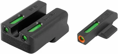Vista 32 de Truglo TFX PRO - Mira de pistola, tritio brillante a prueba de golpes y vista nocturna de fibra óptica para pistolas, compacta, duradera y sin