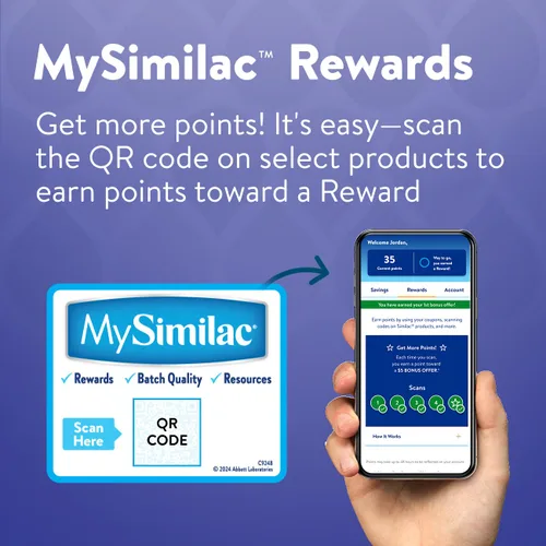 Vista 10 de Similac 360 Total Care Gentle Comfort - Fórmula para bebés, fórmula fácil de digerir, tiene 5 prebióticos HMO, fórmula infantil en polvo, bañera