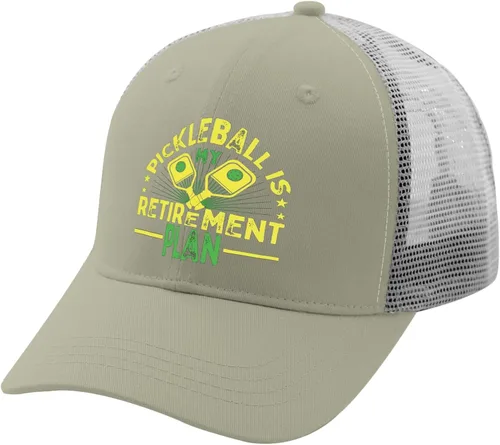 Vista 2 de Baseball Caps Pickleball is Retire Ment Plan Baseball Cap, Vintage Caps for Men