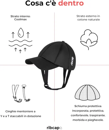 Vista 7 de Casco médico para niños Gorra de béisbol con correa para la barbilla Casco suave para epilepsia Casco protector para convulsiones Moda y sin