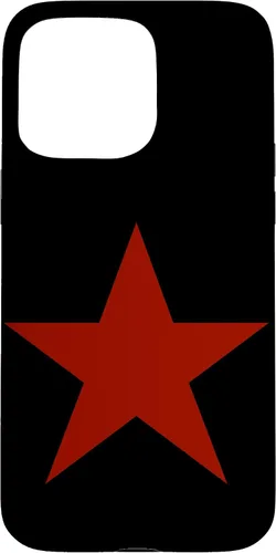 Vista 31 de Cyber Y2K Red Star On Black Front Retro Aesthetic Vintage Case for iPhone 16