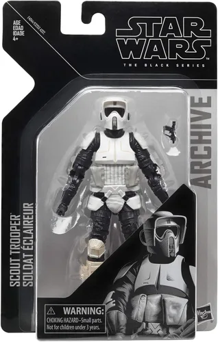 Vista 2 de STAR WARS The Black Series Archive Biker Scout - Figura a escala de 6 pulgadas