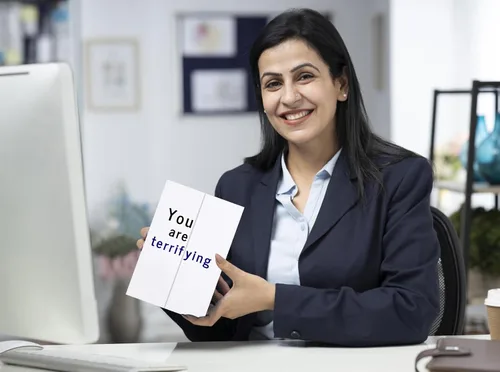 Vista 4 de WhatSign Divertida tarjeta del día del jefe para mujeres y hombres, tarjetas de regalo para el día de los jefes nacionales para hombres, mujeres