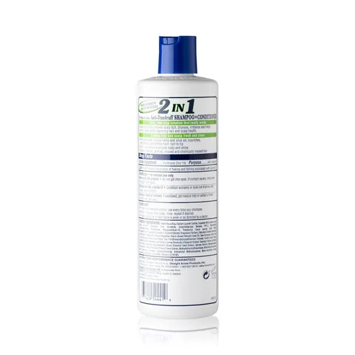 Vista 2 de Mane N Tail Daily Control 2 en 1 Champú y acondicionador anticaspa, 12 onzas