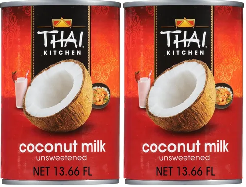 Vista 25 de Thai Kitchen leche de coco sin gluten y sin azúcar, 13.66 onzas líquidas