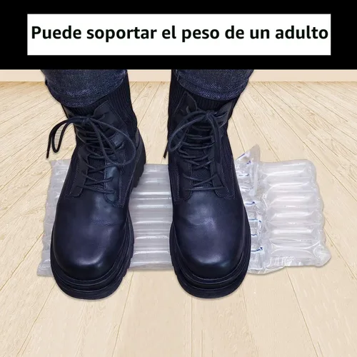 Vista 5 de Bolsas protectoras de viaje para botellas de vino, Conilly, paquete de 10 bolsas inflables de columna de aire con bomba infladora gratuita