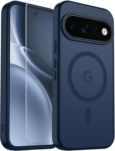 Vista 54 de SUPFINE Funda magnética para Google Pixel 10 Pro XL con protector de pantalla (imanes integrados) (protección contra caídas de grado militar)