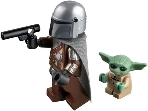 Vista 4 de LEGO Star Wars: The Mandalorian Trouble on Tatooine 75299 Impresionante kit de construcción de juguetes para niños que incluye The Child, nuevo 2021