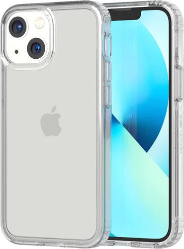 Vista 8 de Tech21 Evo - Funda transparente para iPhone 13, funda transparente para teléfono, TPU y protección contra caídas