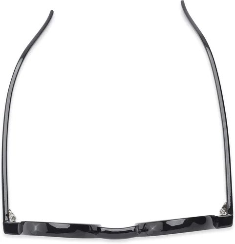 Vista 4 de Readers Readers.com Gafas de lectura: The Harry, Plastic Round Style para Hombre y Mujer - Negro, 2.25